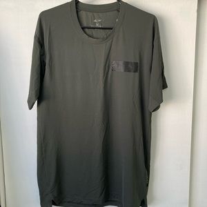 Adidas Olive Green Parley Shirt Size: L